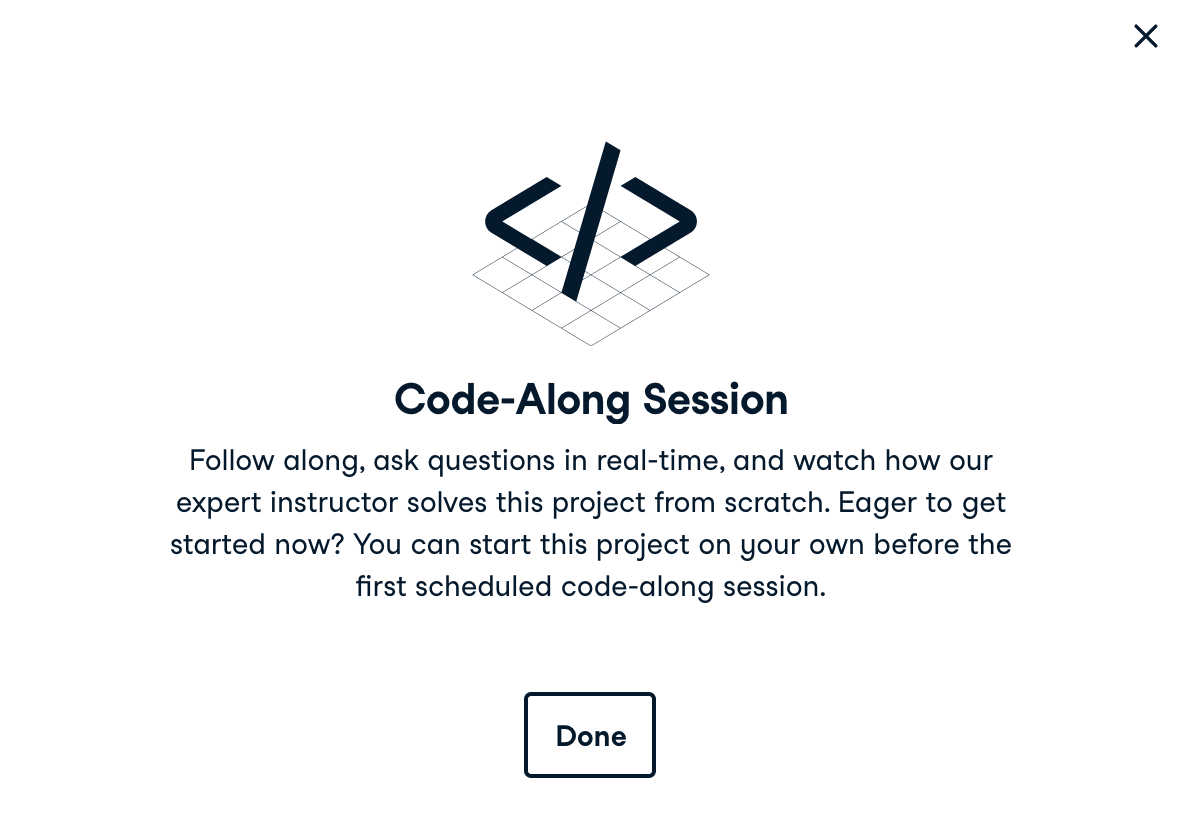 Introducing Unguided Projects: The World's First Interactive Code-Along  Exercises